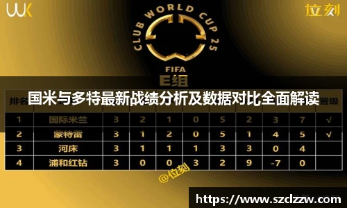 国米与多特最新战绩分析及数据对比全面解读